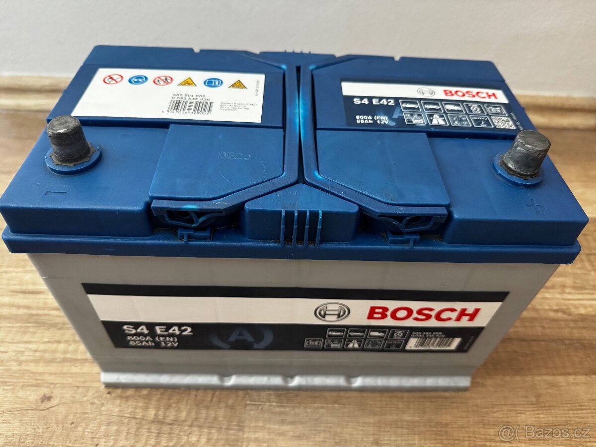 Startovací EFB baterie Bosch 12V, 85Ah, 800A