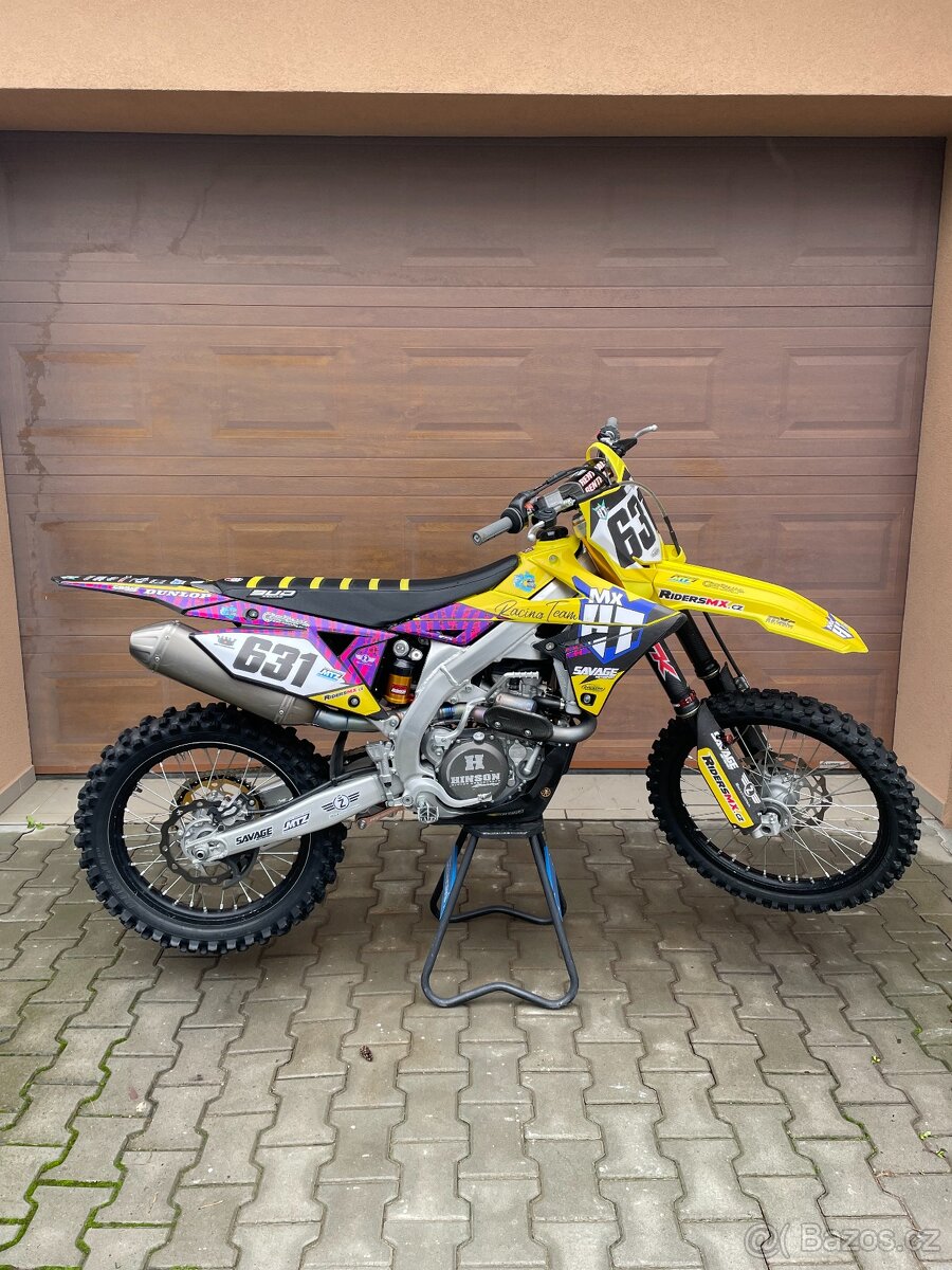 Suzuki RM-Z 450 r.v.2023, Akrapovič, GET jednotka atd.