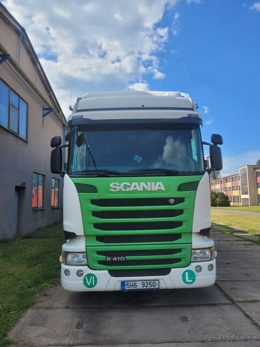 Prodám tendemovou soupravu SCANIA R410+tandem Panav