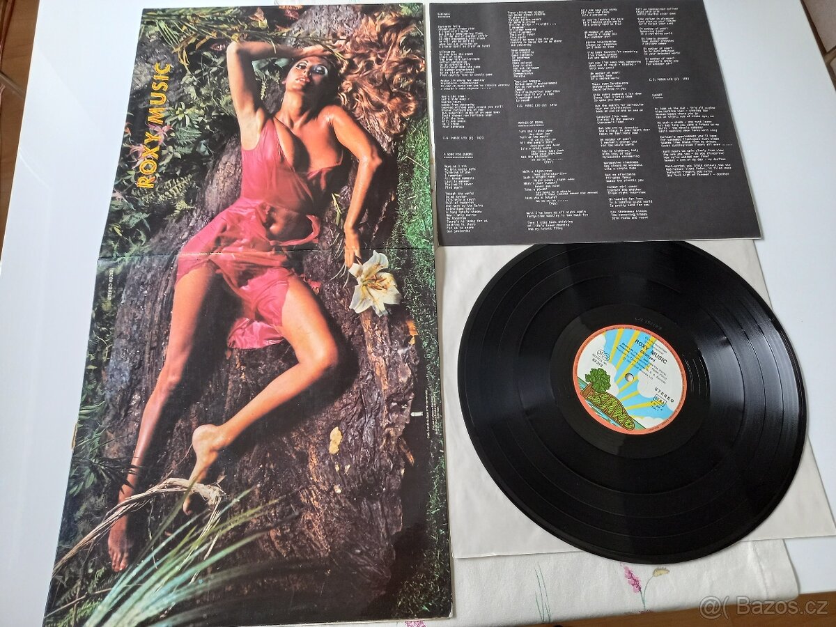 ROXY MUSIC  „Stranded“ /Island 1973/rozkl. ob+textova priloh