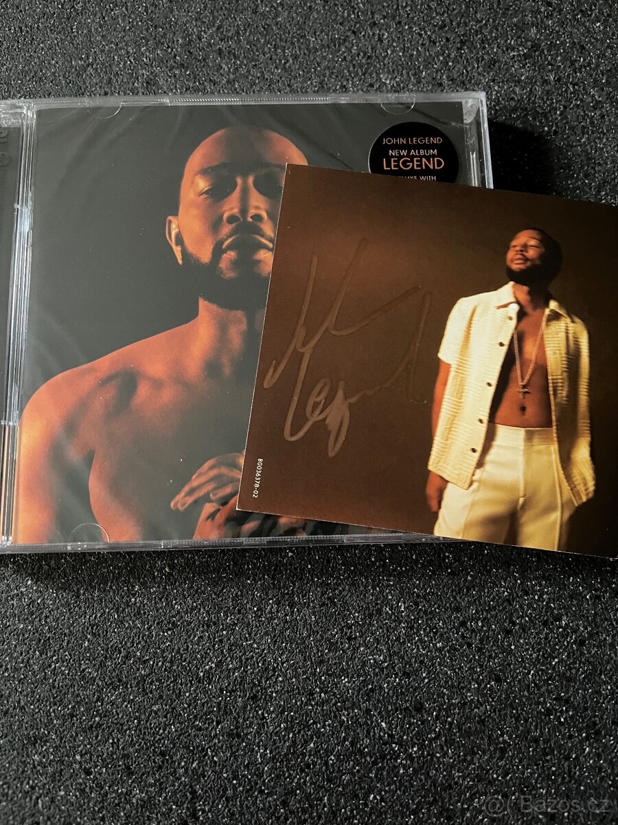 John Legend - Deluxe CD + podpis karta