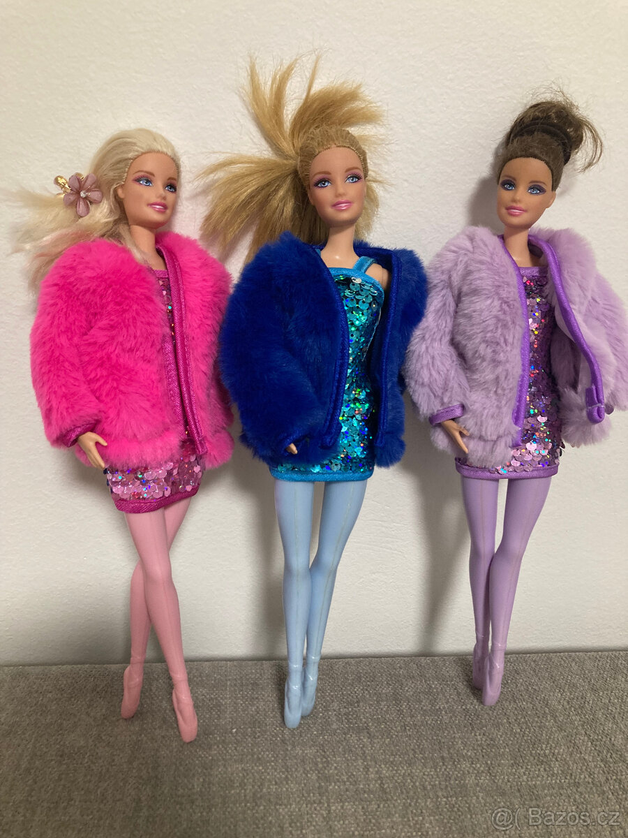 panenky Barbie Mattel baletky