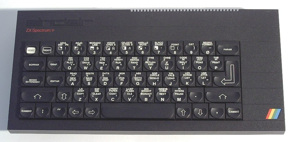 ZX Spectrum+ 48kb Vzácná španělská verze Investronica