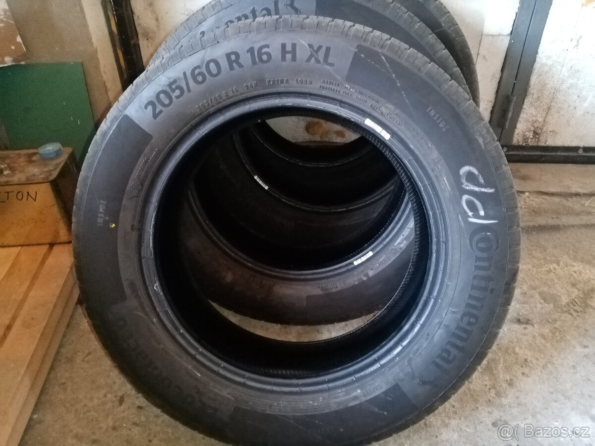 Prodám pneu Continental 205/60 R16 H XL