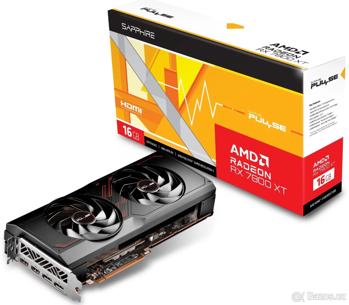 SAPPHIRE PULSE Radeon RX 7800 XT GAMING 16GB