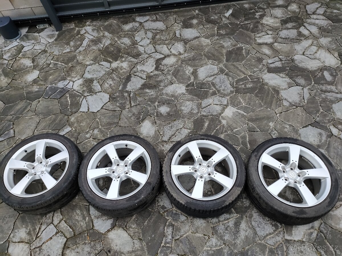 Prodám ALU kola Mazda R18 5x114,3 8J18 ET50