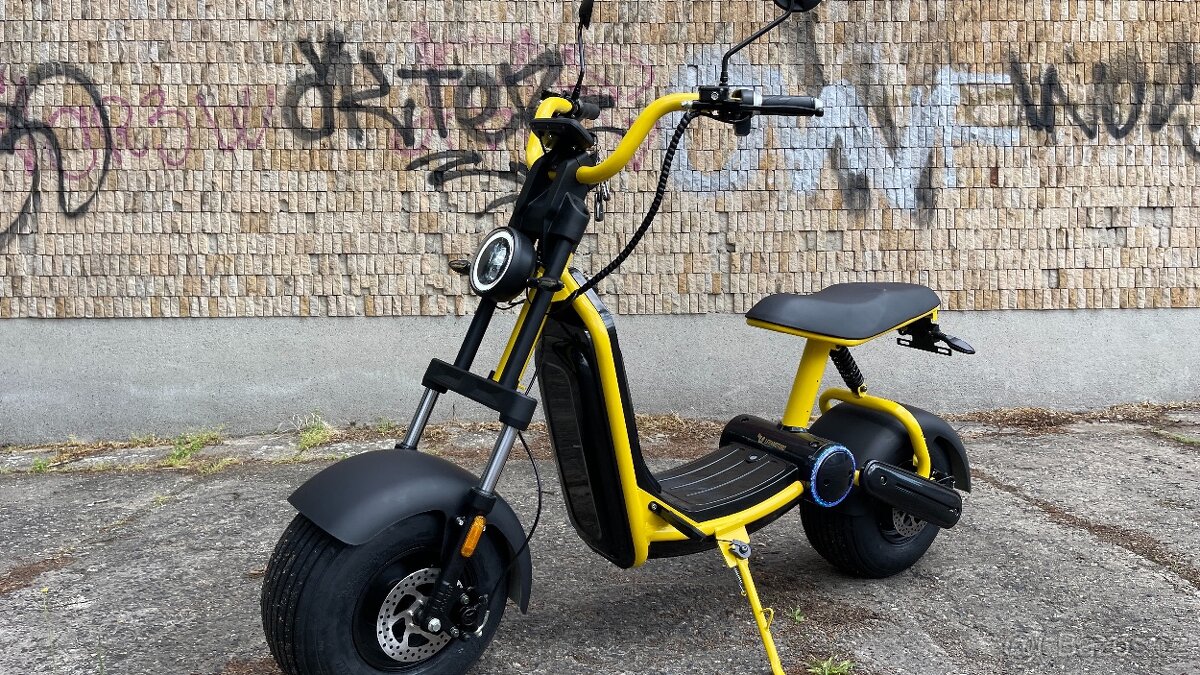 Elektro chopper, Lera Scooters C6 2000W, zluta