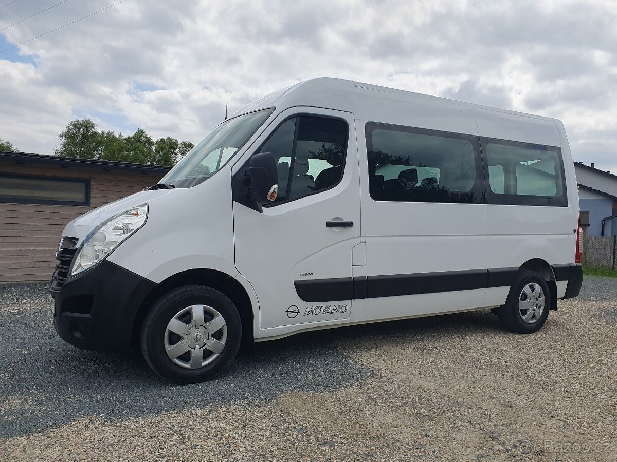 Opel Movano, 2,3 L2H2 9 míst klima  2019