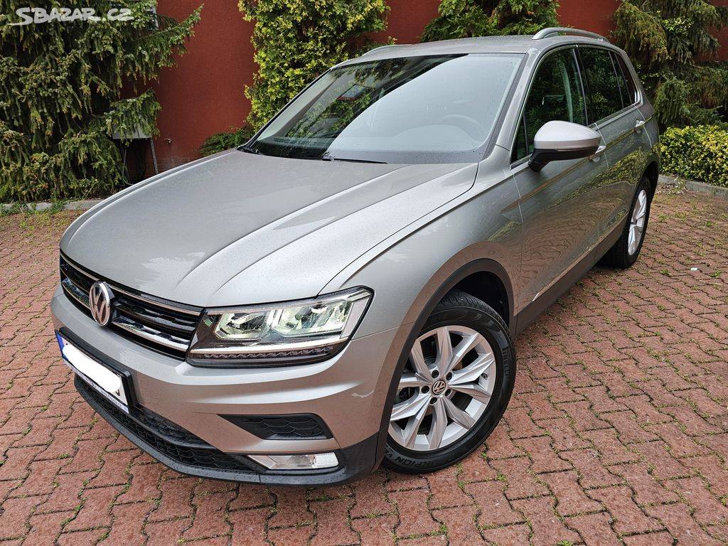 VW Tiguan 2.0 TDI 140kW/4x4/DSG/LED/1.Majitel/ČR,Navi,40 t.k