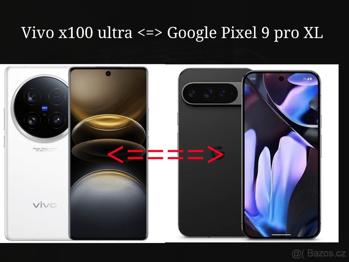 Vivo x100 ultra za Pixel 9 pro XL