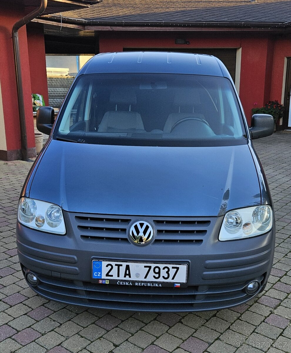 Volkswagen Caddy, 1.9 tdi, 77 kW, tažné zař., Webasto