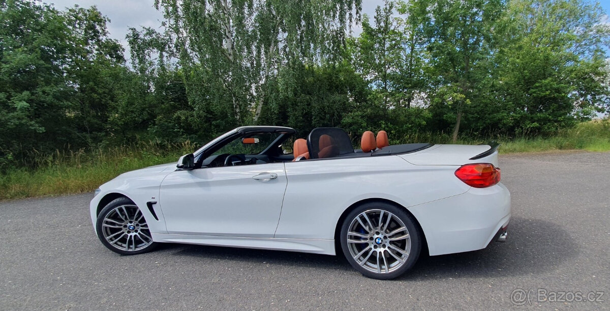 BMW 430d Cabrio M-paket, 2017, 190 kW- možnost odpočtu DPH