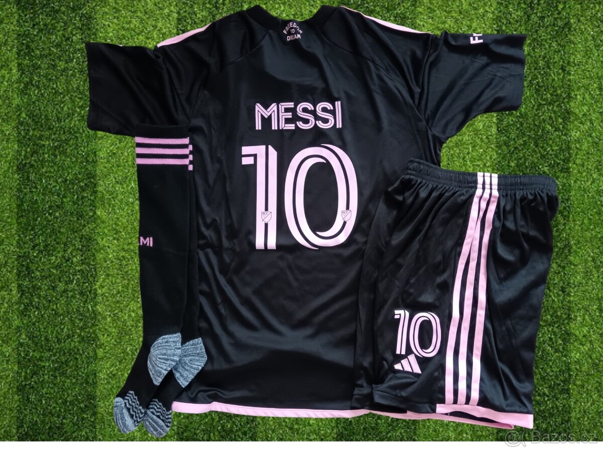 čierny dres MESSI Inter Miami CF 24/25