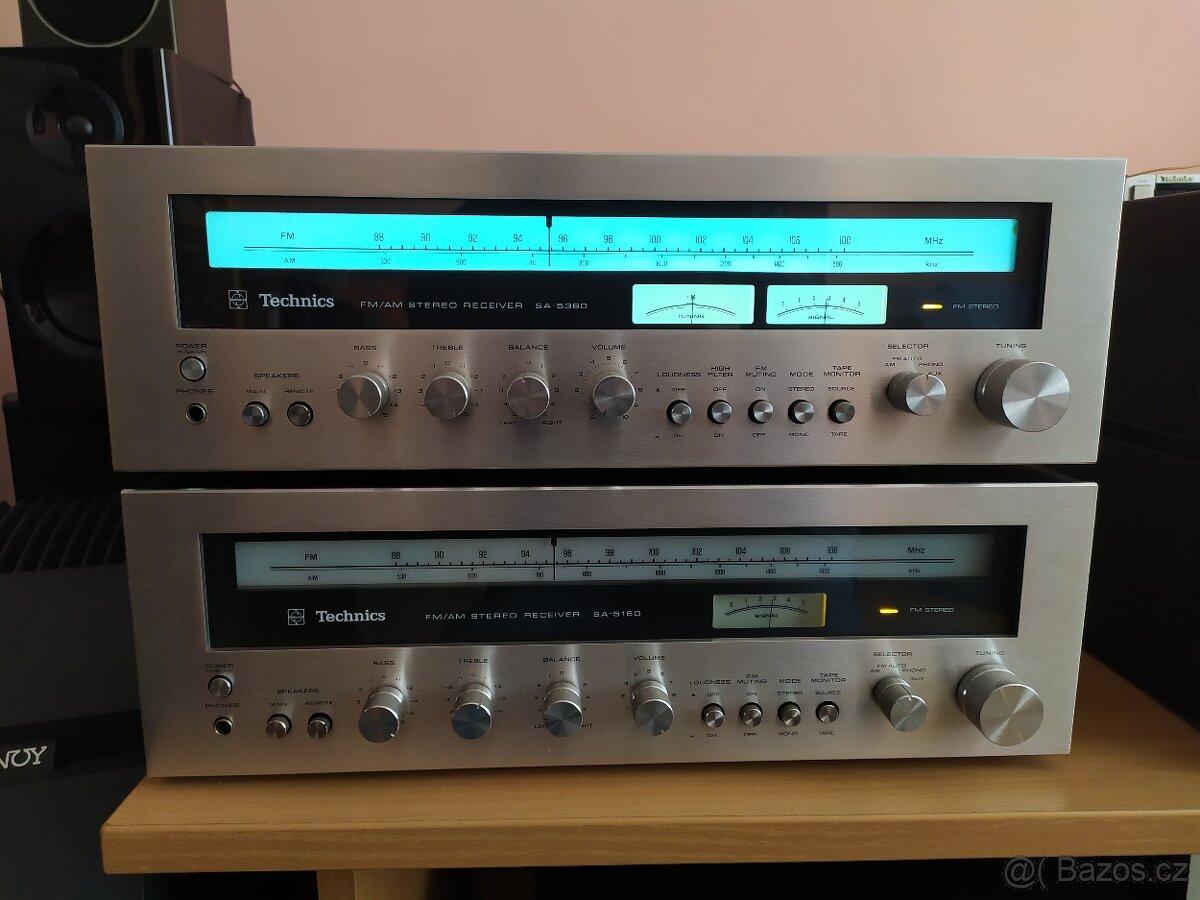 Receiver Technics SA-5360, SA-5160  VINTAGE