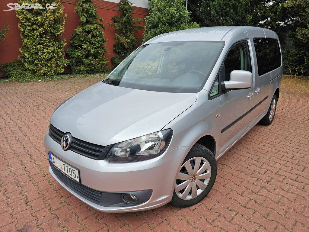 VW Caddy Maxi 2.0 TDI 103kW,DSG,Tažné,Navi,Tempomat.