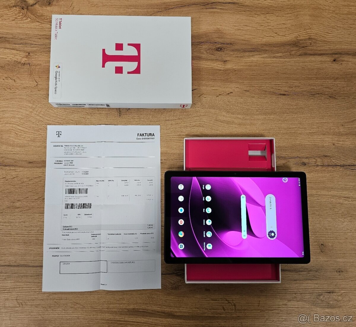 Tablet T-mobile tablet 128gb 6gb záruka 20 měsicu