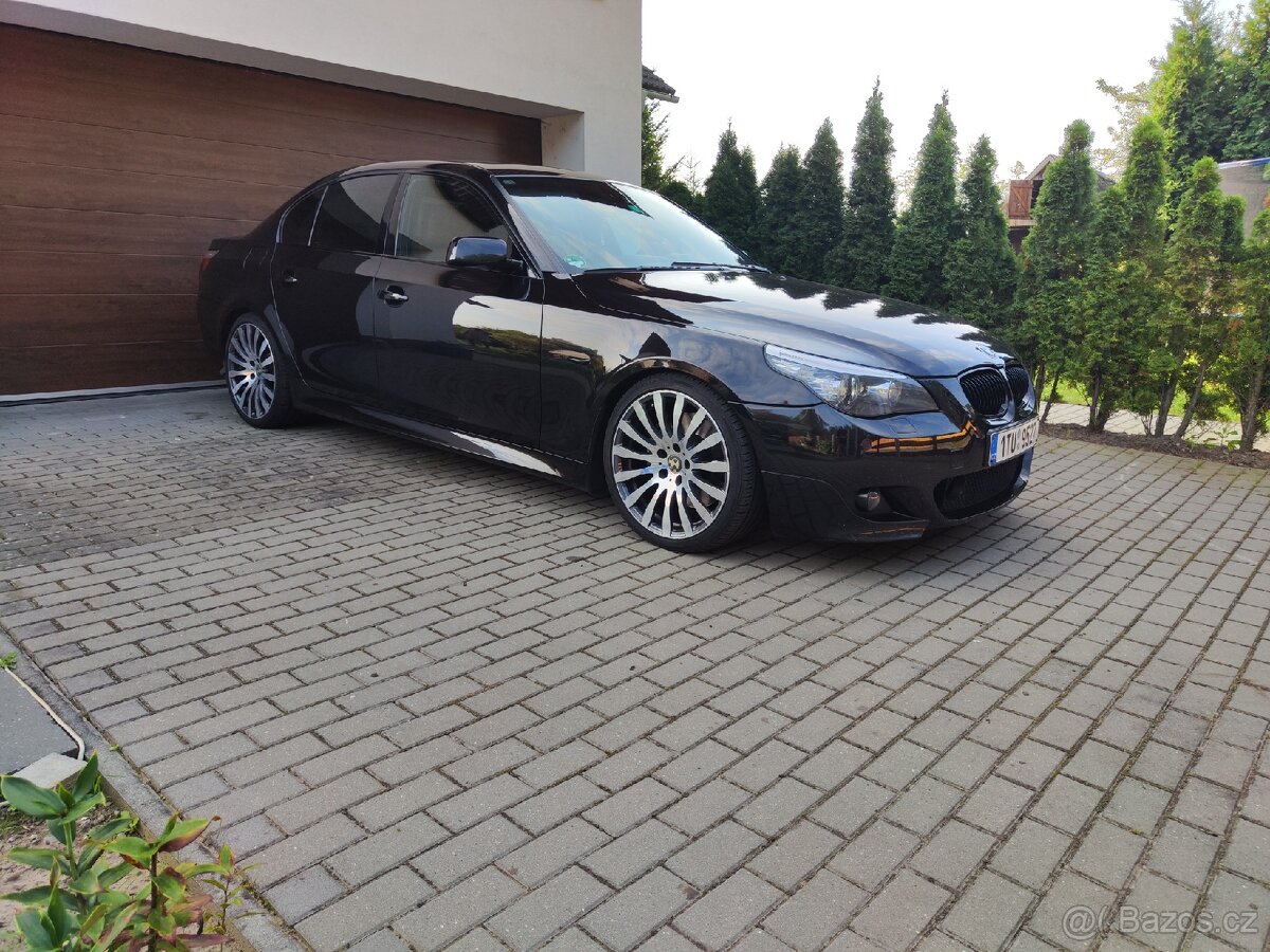 Bmw e60 550i, 367ps, M paket, lpg Prins, V8, výměna možná