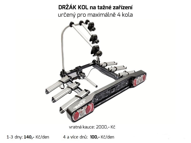 Nosič na kola, Chladící box, Střešní box, Příčníky