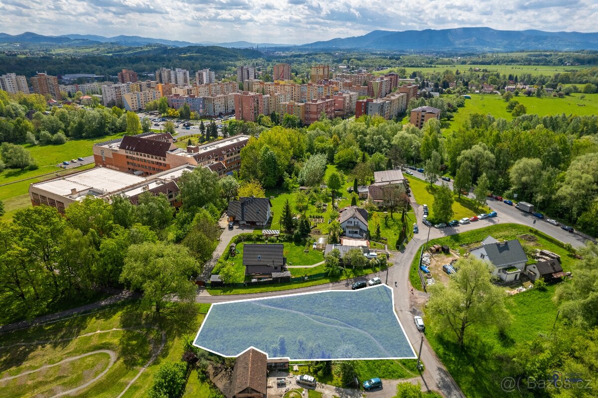 Prodej stavebního pozemku v centru města, Český Těšín