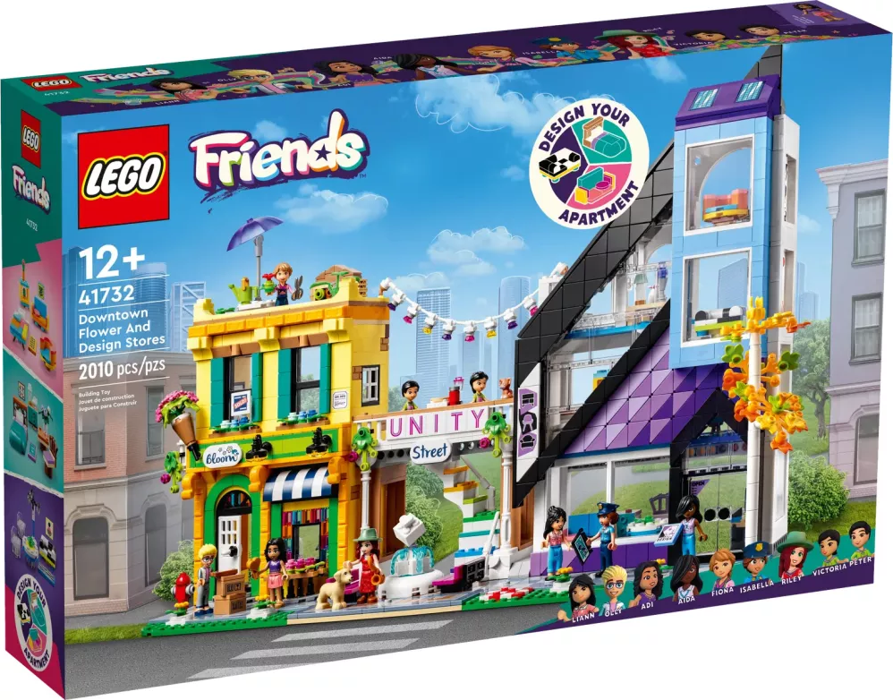 Nerozbalené LEGO Friends 41732 Květinářství a design studio