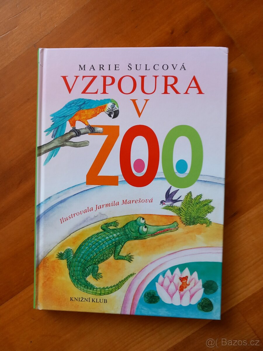 dětská knížka: Vzpoura v ZOO