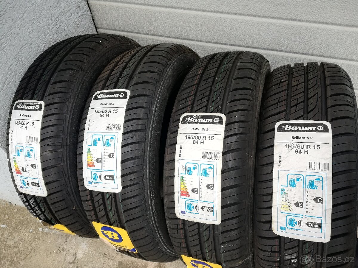 185/60 r15 letní pneumatiky nejeté