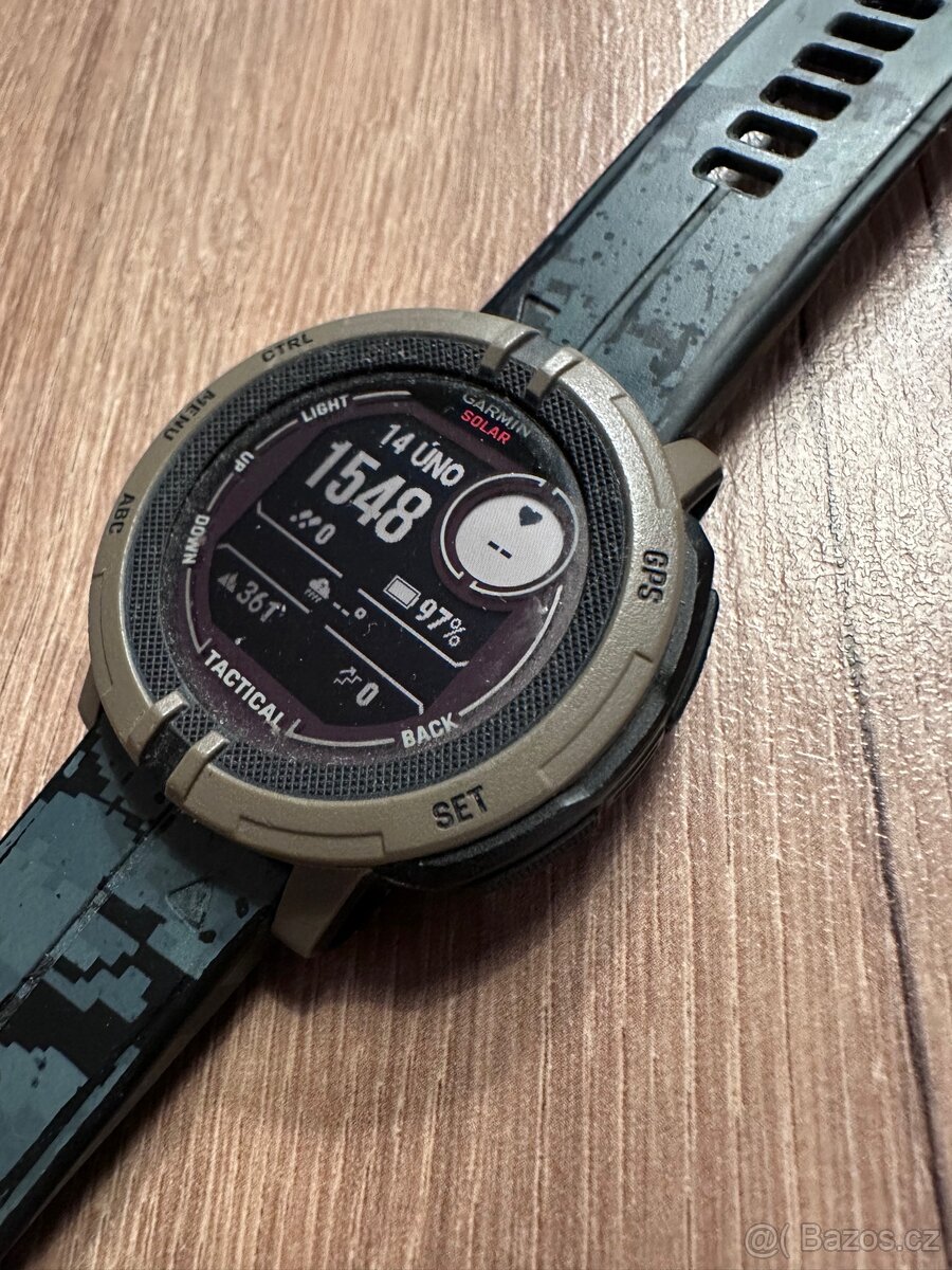 Garmin instinct 2 solar tactical, záruka