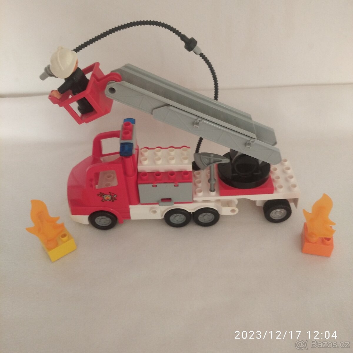 Lego duplo 5682 hasičské auto, hasiči