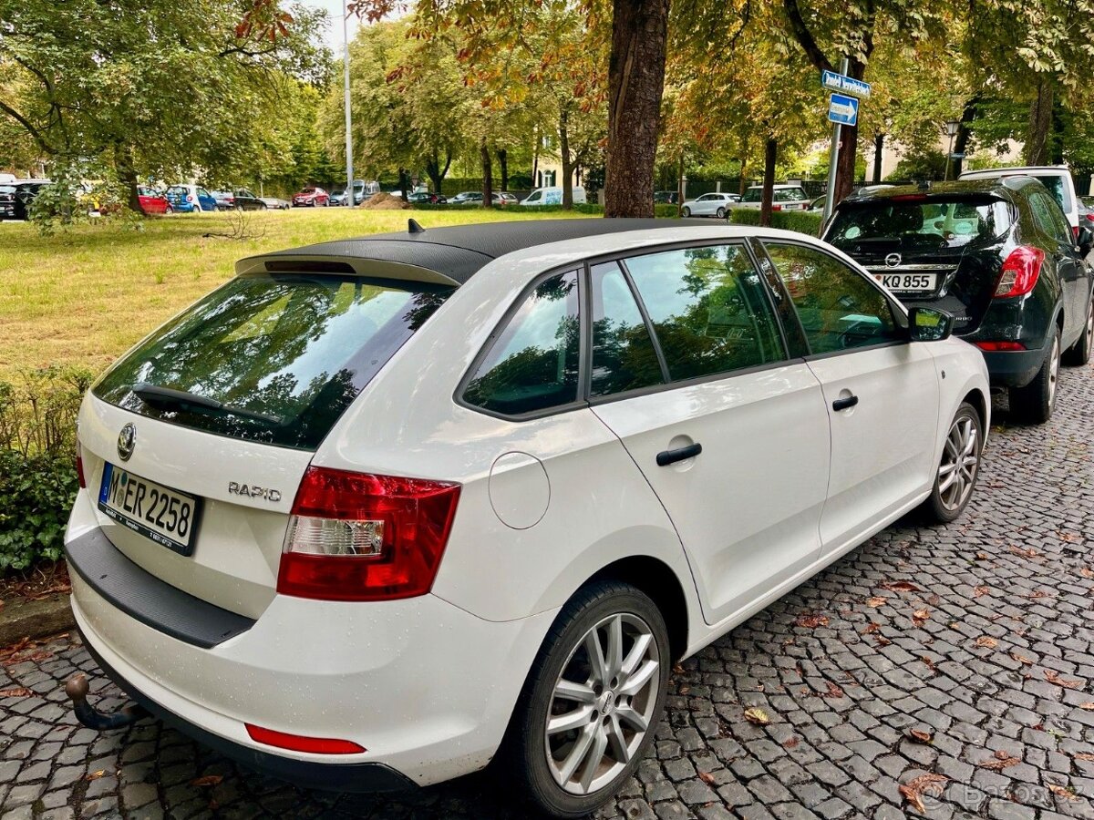 ŠKODA RAPID 1.2 TSI 63KW,ROK 2015, 96.500KM,NEZÁVISLÉ TOPENÍ