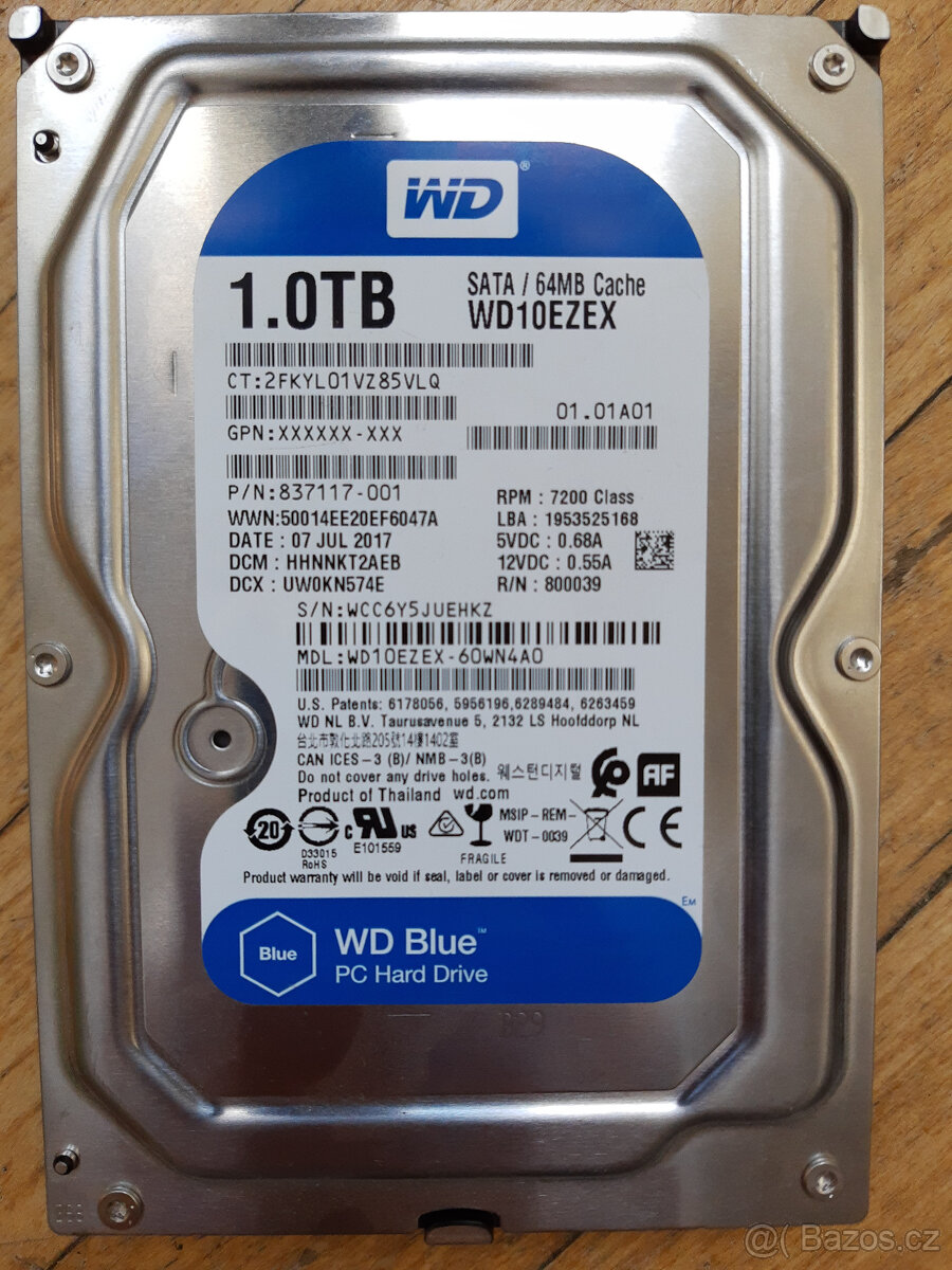 Western Digital - WD Blue - 1TB - WD10EZEX