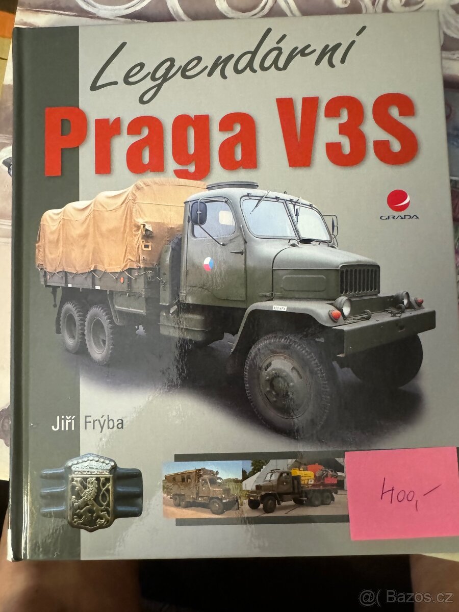 Legendární Praga V3S - nová kniha