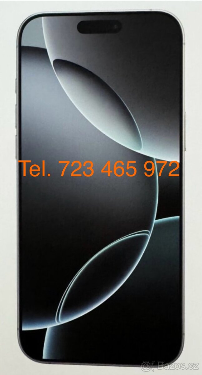 iPhone 16 Pro Max 512gb bílý titan nový