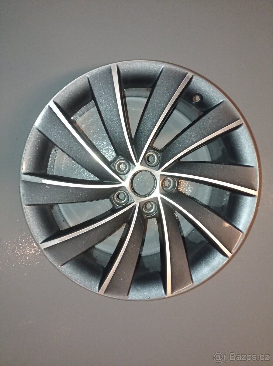 1x al disk 18" TURBINE ORIGINAL SKODA OCTAVIA III