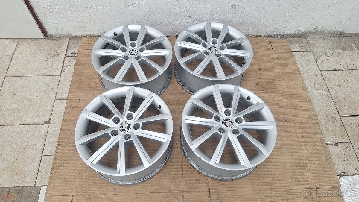 Alu kola Škoda 17" 5x112 7J ET49 Octavia Golf Leon