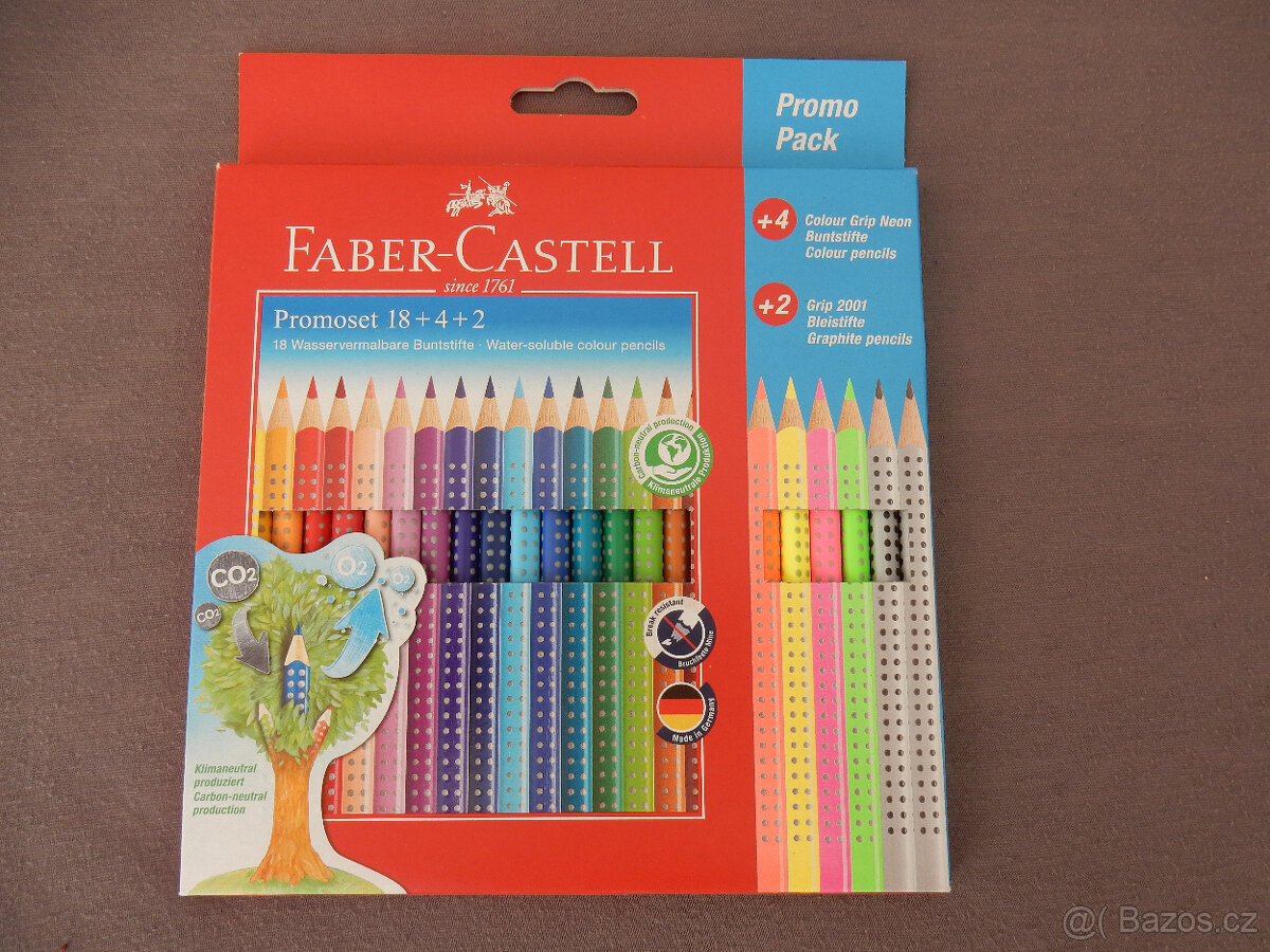 školní potřeby Faber Castell-pastelky,vodové barvy,desky