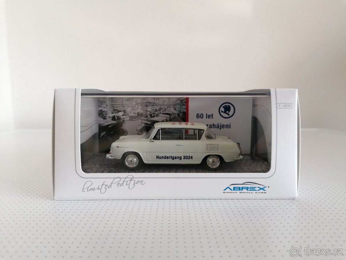 ABREX Škoda 1100MBX (1969) 1:43 - 60 Let Od Zahájení Výroby