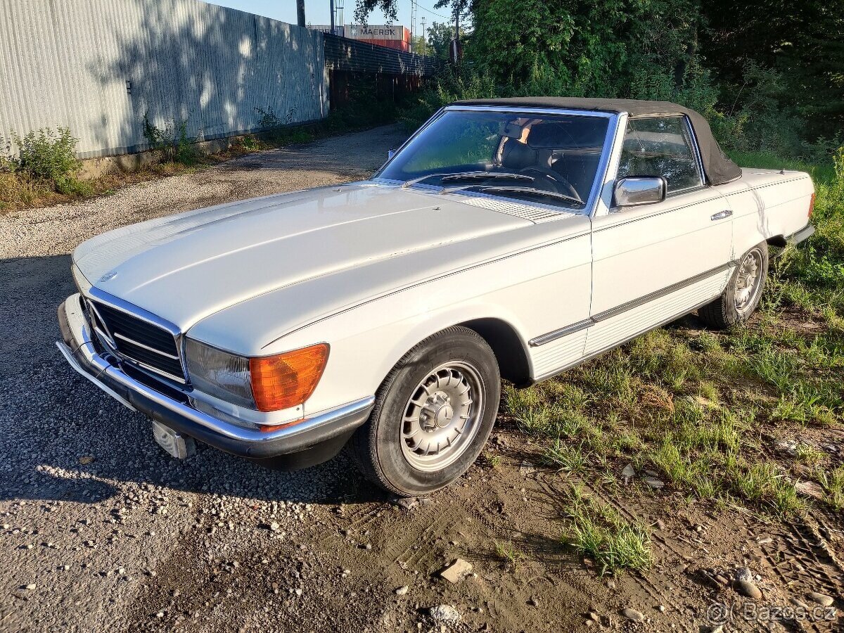 Mercedes 280SL W107 1979 evropská verze