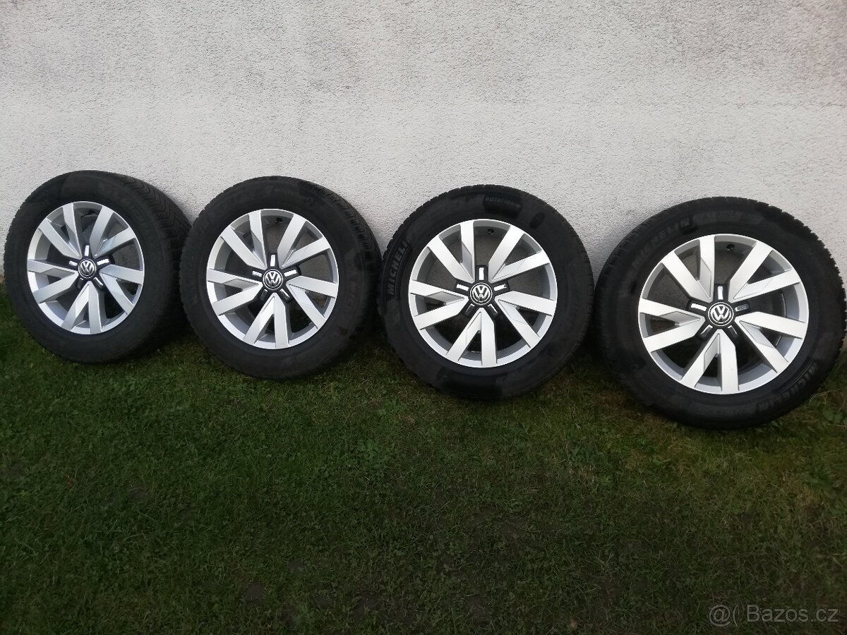 alu VW Passat B8 zimní 215/60/16 Michelin Alpin 6