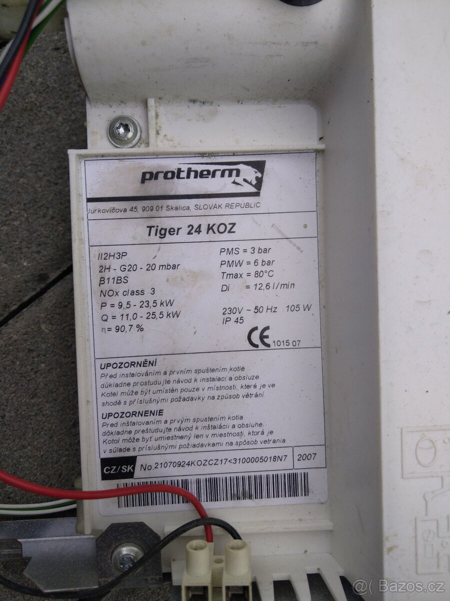 Elektronika Protherm Tiger 24 koz