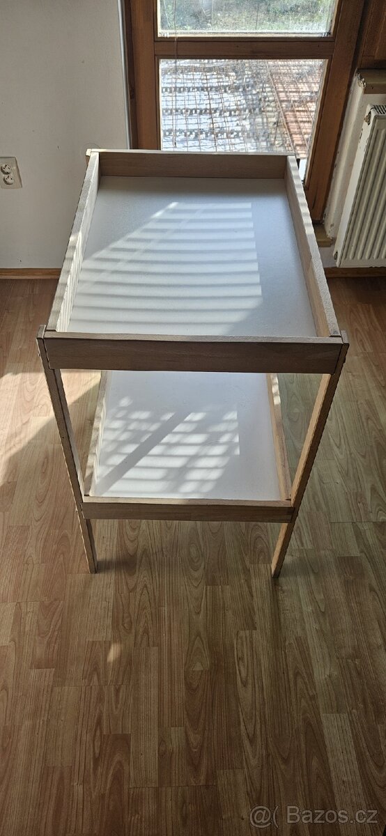 Přebalovací stůl buk 72x53 cm IKEA