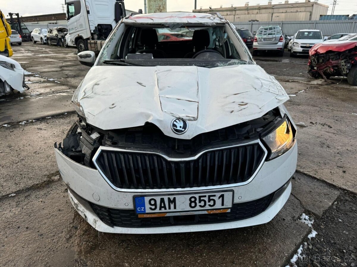 Skoda fabia 1.0TSi 2022 pojizdna 30TKM