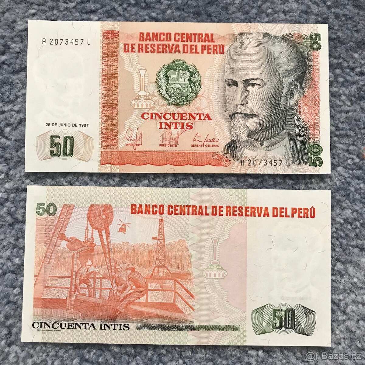 Peru - 50 intis