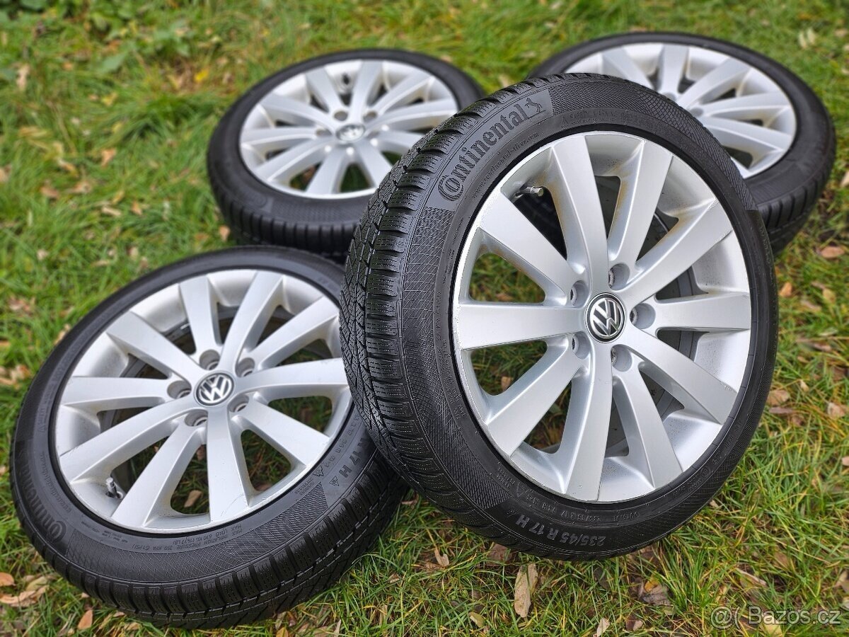 Kompletní zimní Alu kola VW OMANYT - 235/45 R17 - 5x112