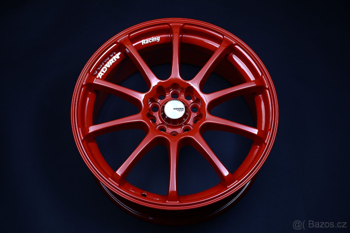 Alu kola 17" 5x112/100 Advan Racing red