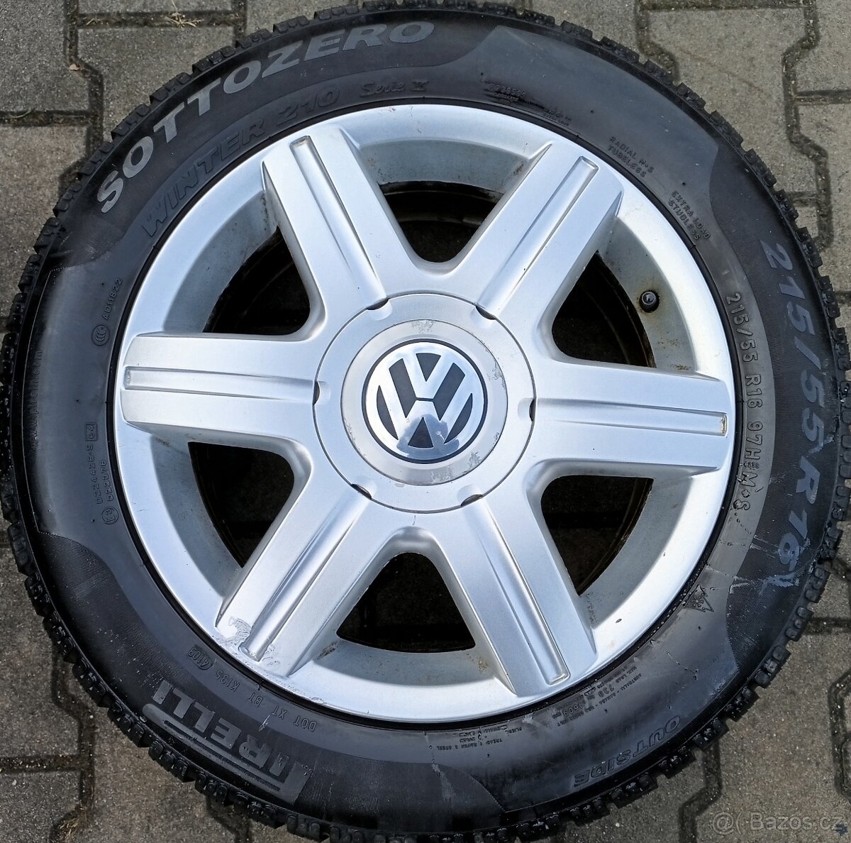 Originál alu disky VW Sharan, Seat Alhambra 5x112 R16