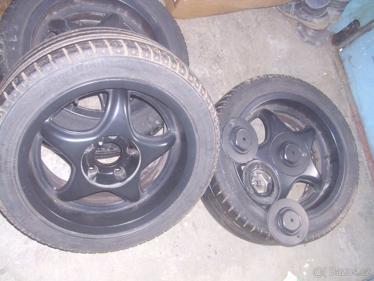 BMW E36,E46, E34..  Sada kol R16 225/55, R16, 5x120