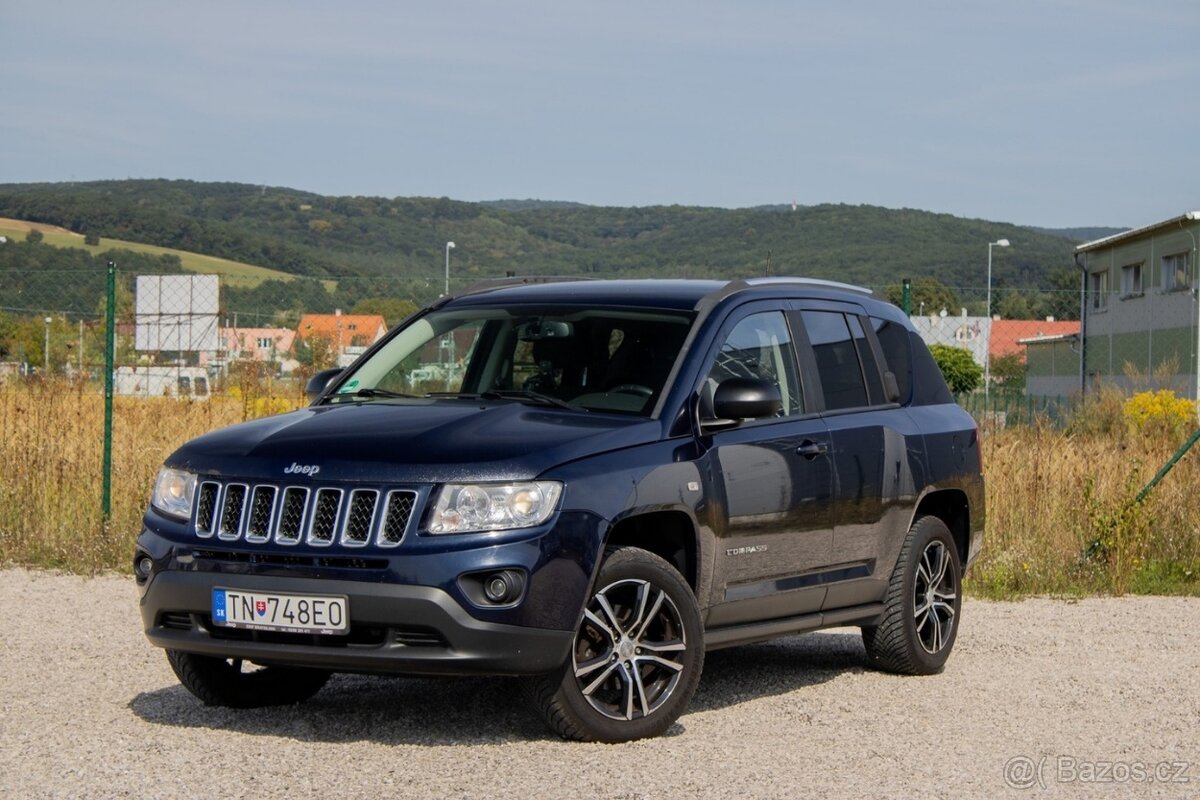 Jeep Compass 2.0i Sport, 4x2, LPG + benzín