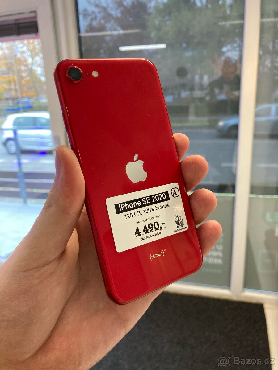 iPhone SE 2020 - RED - 100% BAT