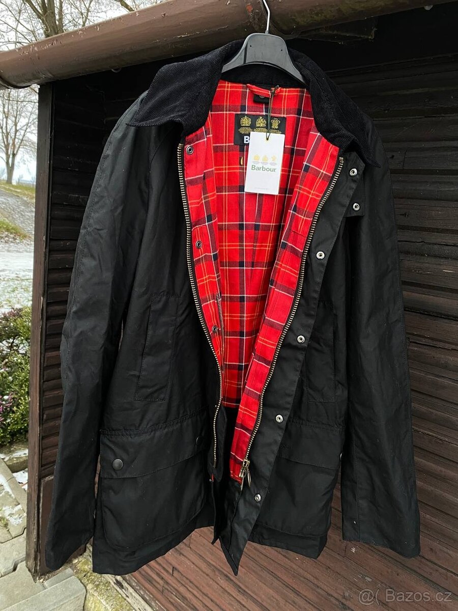 Voskovaná bunda Barbour Ashby [ Burberry, Stone Island ]