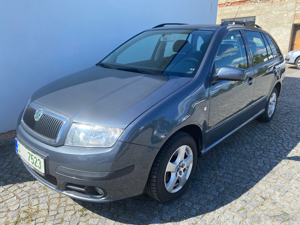 Škoda Fabia 1.4i 16V AUTOMAT,r.v.2007,2.maj.,naj.134xxx km.